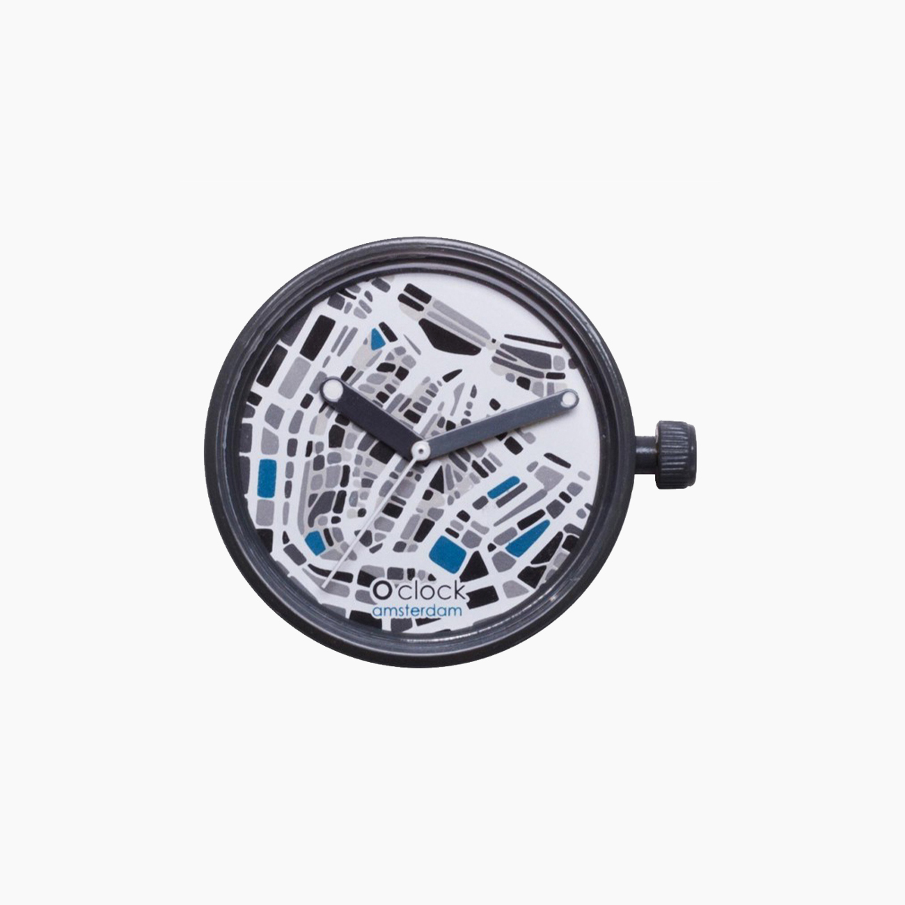 Meccanismo city map amsterdam O clock