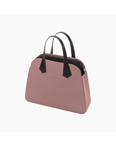 O bag reverse old pink e nero