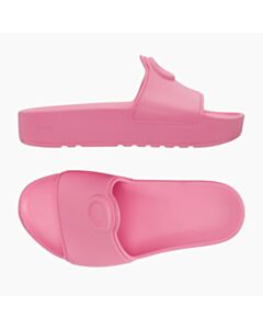O slippers logo pink