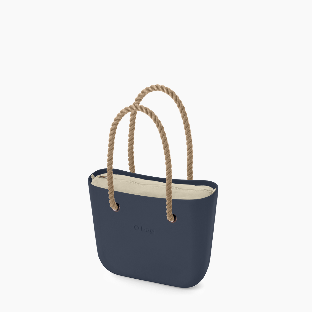 O bag blu navy e corda - O bag Official Website