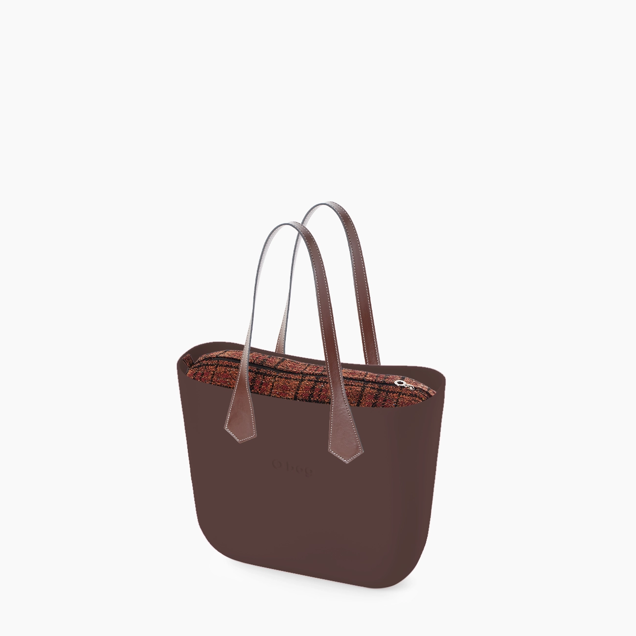 O bag cioccolato e tartan - O bag Official Website