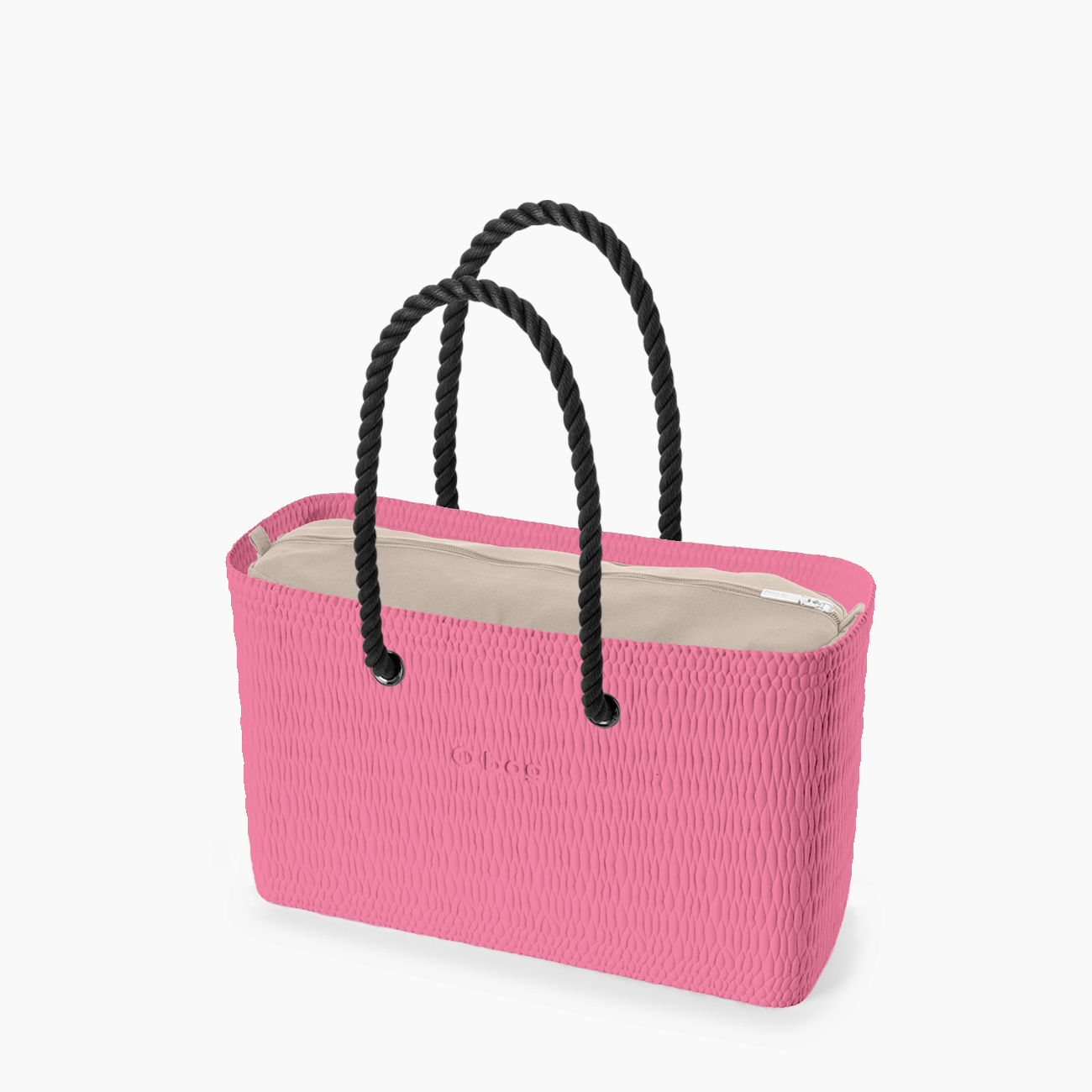 O bag beach pink e naturale - O bag Official Website