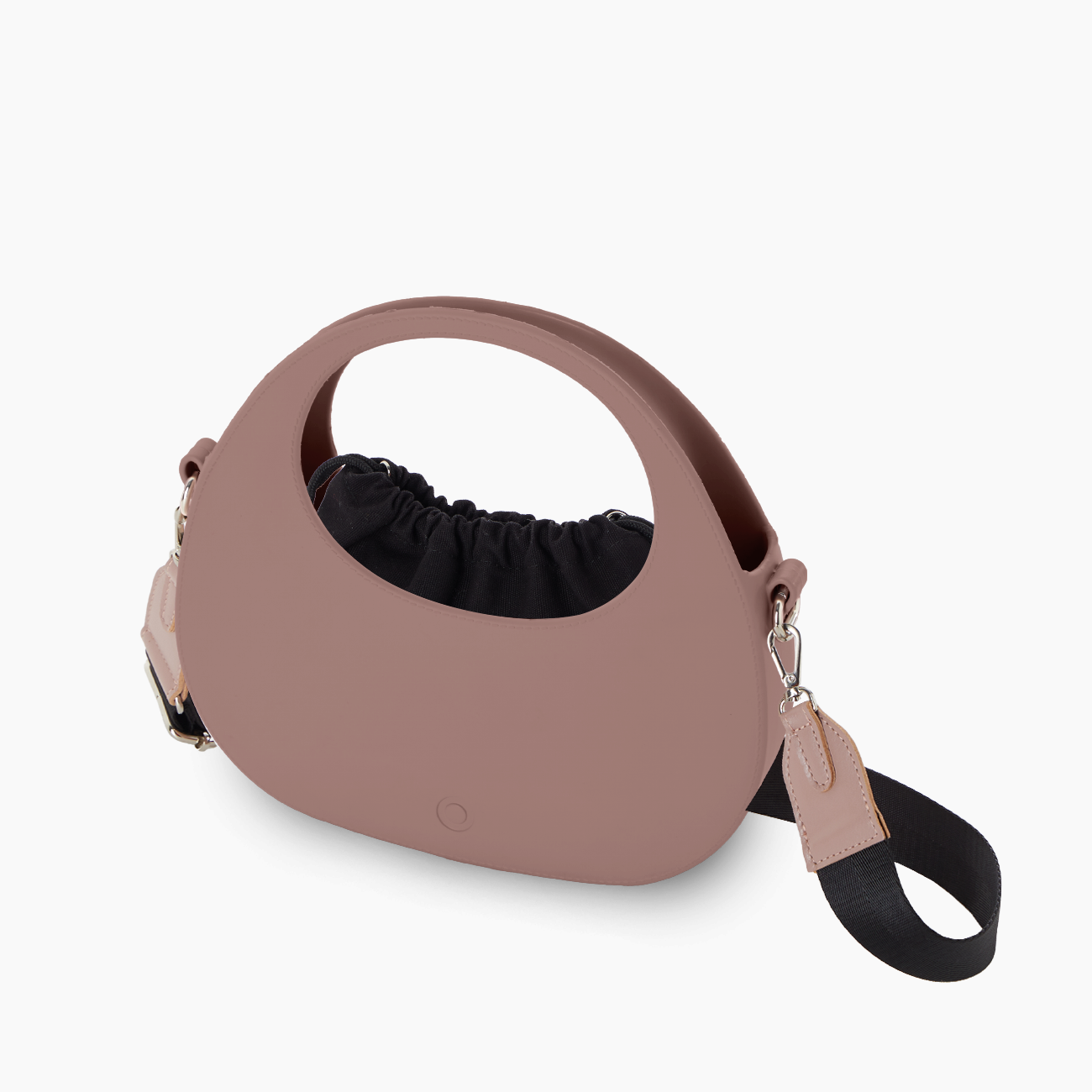O bag oblò old pink and nylon - O bag Official Website