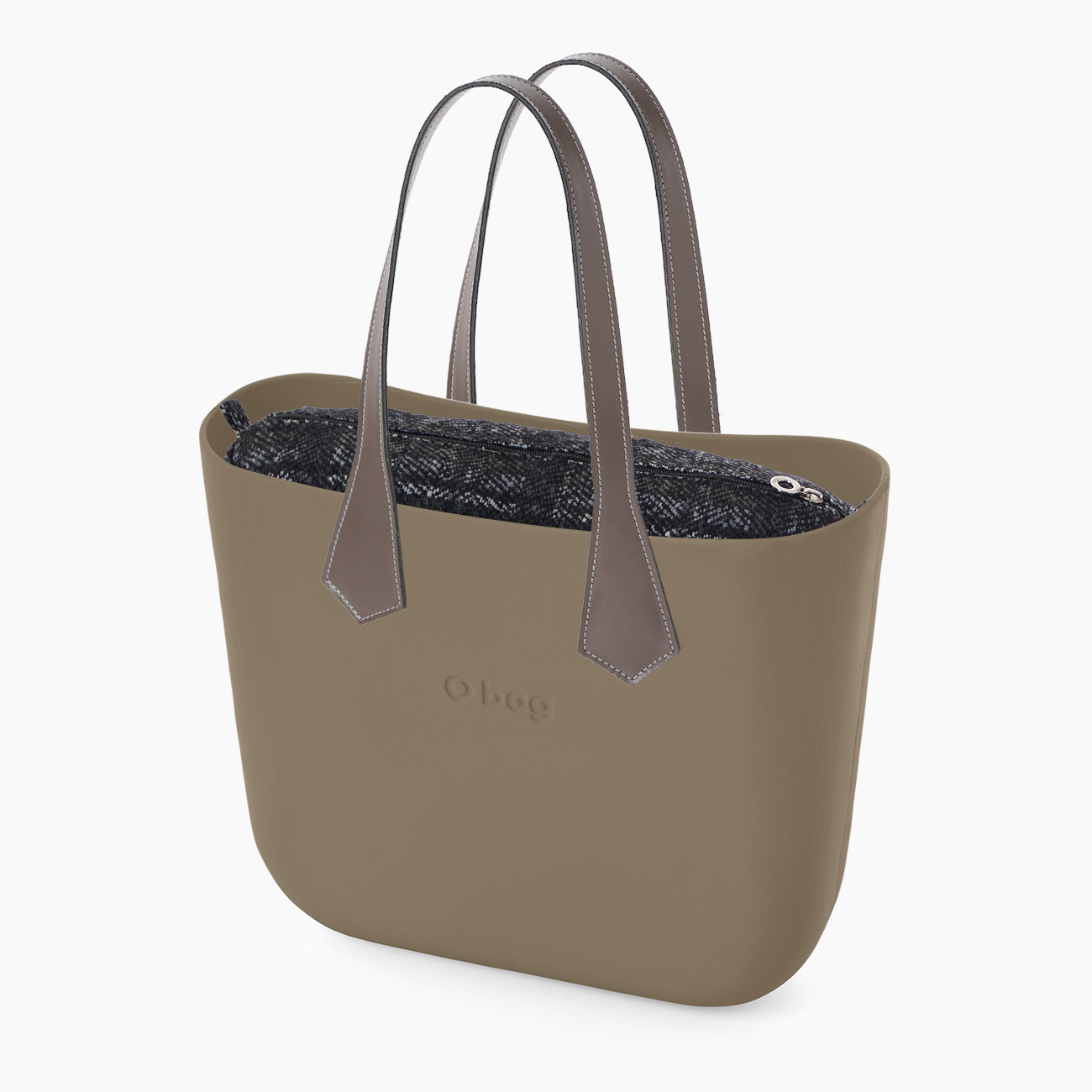 O bag mini roccia e check nero - O bag Official Website