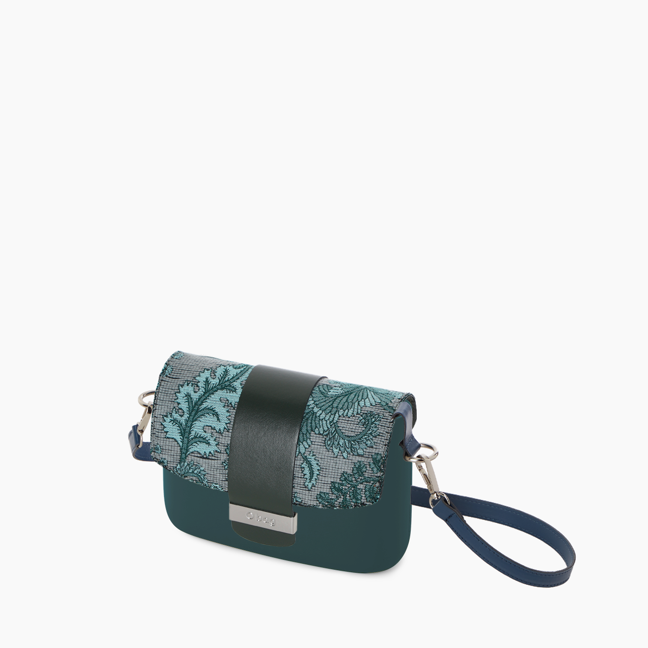 O pocket lagoon blue and damask - O bag Official Website