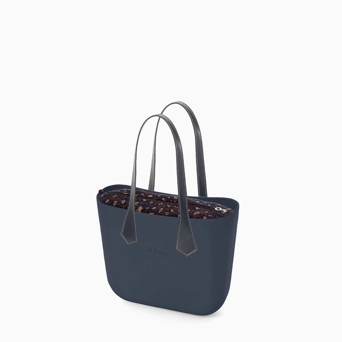 O bag blu navy e leopardo - O bag Official Website