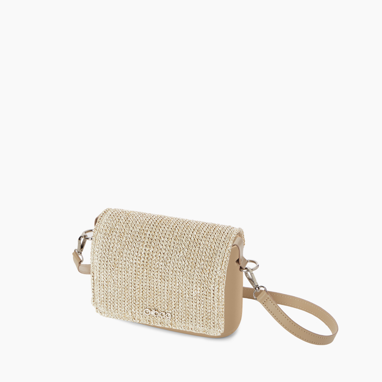 O pocket sand und shiny crochet - O bag Official Website