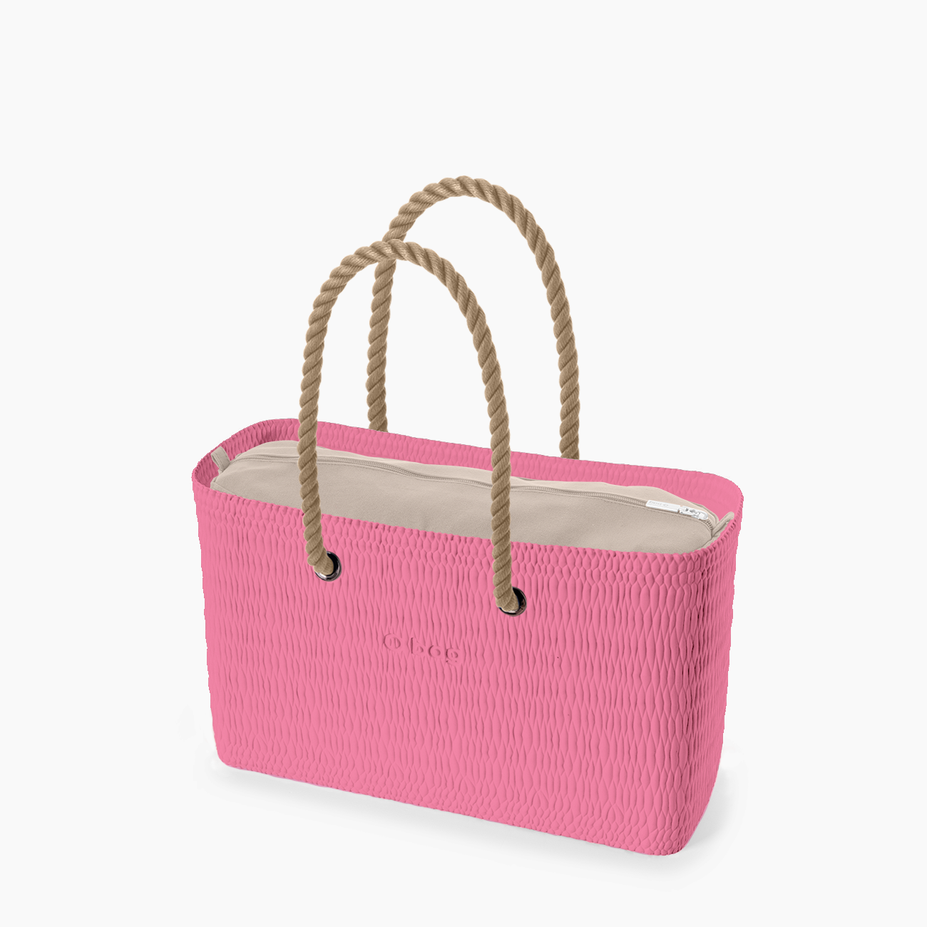 O bag beach Pink und Natural - O bag Official Website