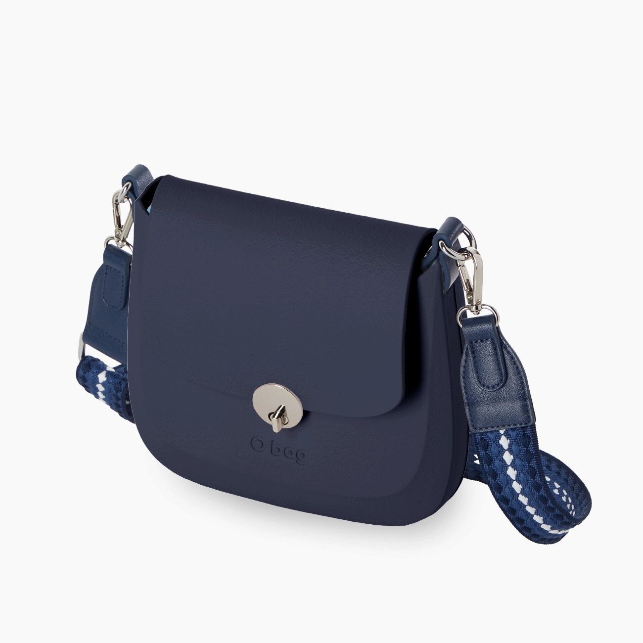O bag chase blu navy jacquard - O bag Official Website