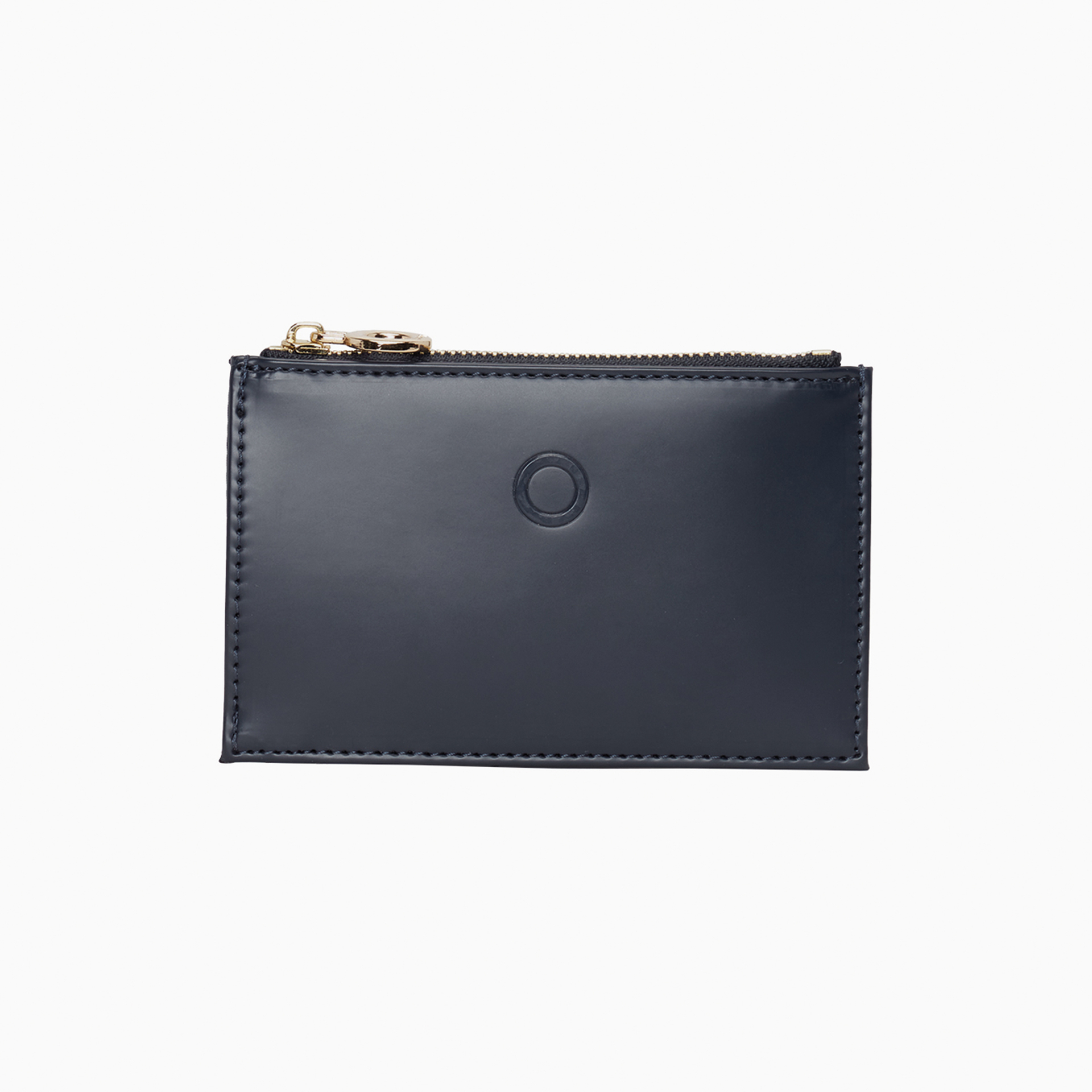Porte-cartes O bag derby bleu marine - O bag Official Website