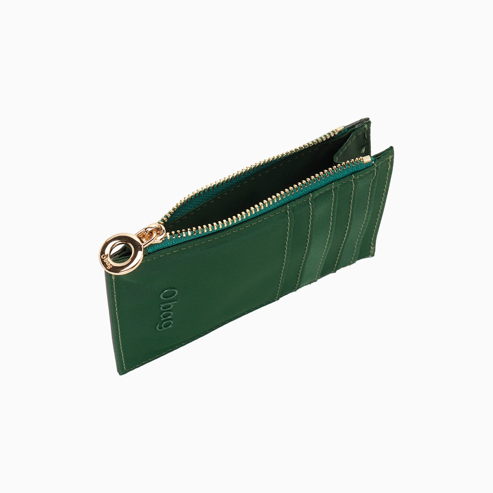 Porte-cartes O bag derby vert forêt - O bag Official Website