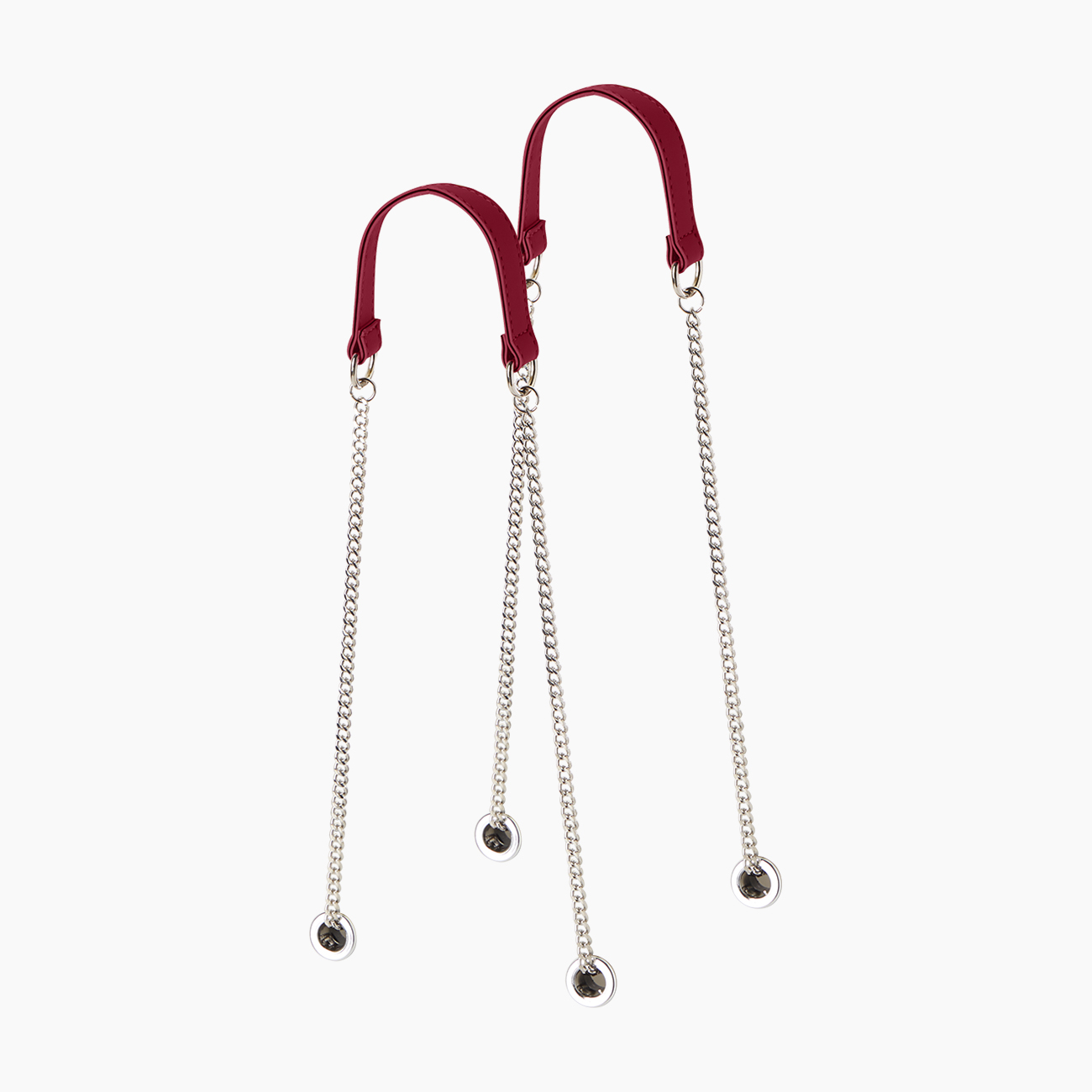 Manico sangria metal catena lungo a “T” in tessuto gommato - O bag Official Website