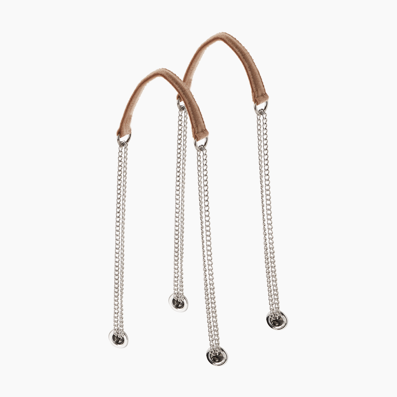 Manico sabbia doppia catena a "t" cavallino - O bag Official Website