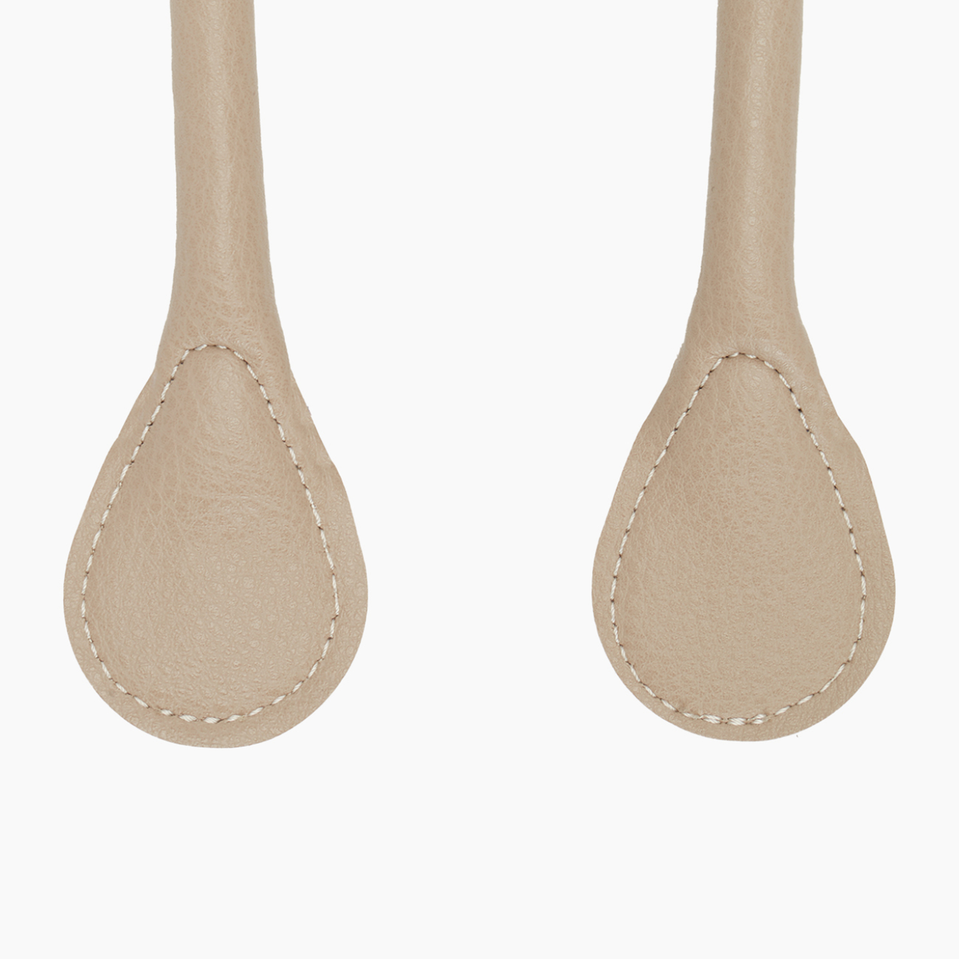 Long handle dove grey hammered faux leather - O bag Official Website