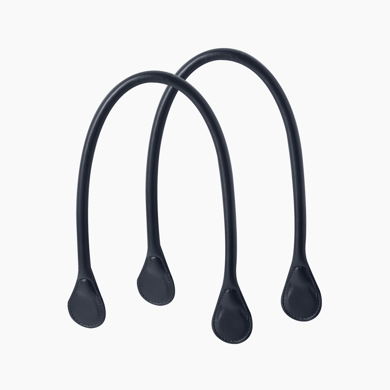 Manico lungo blu navy tessuto sintetico nappina - O bag Official Website