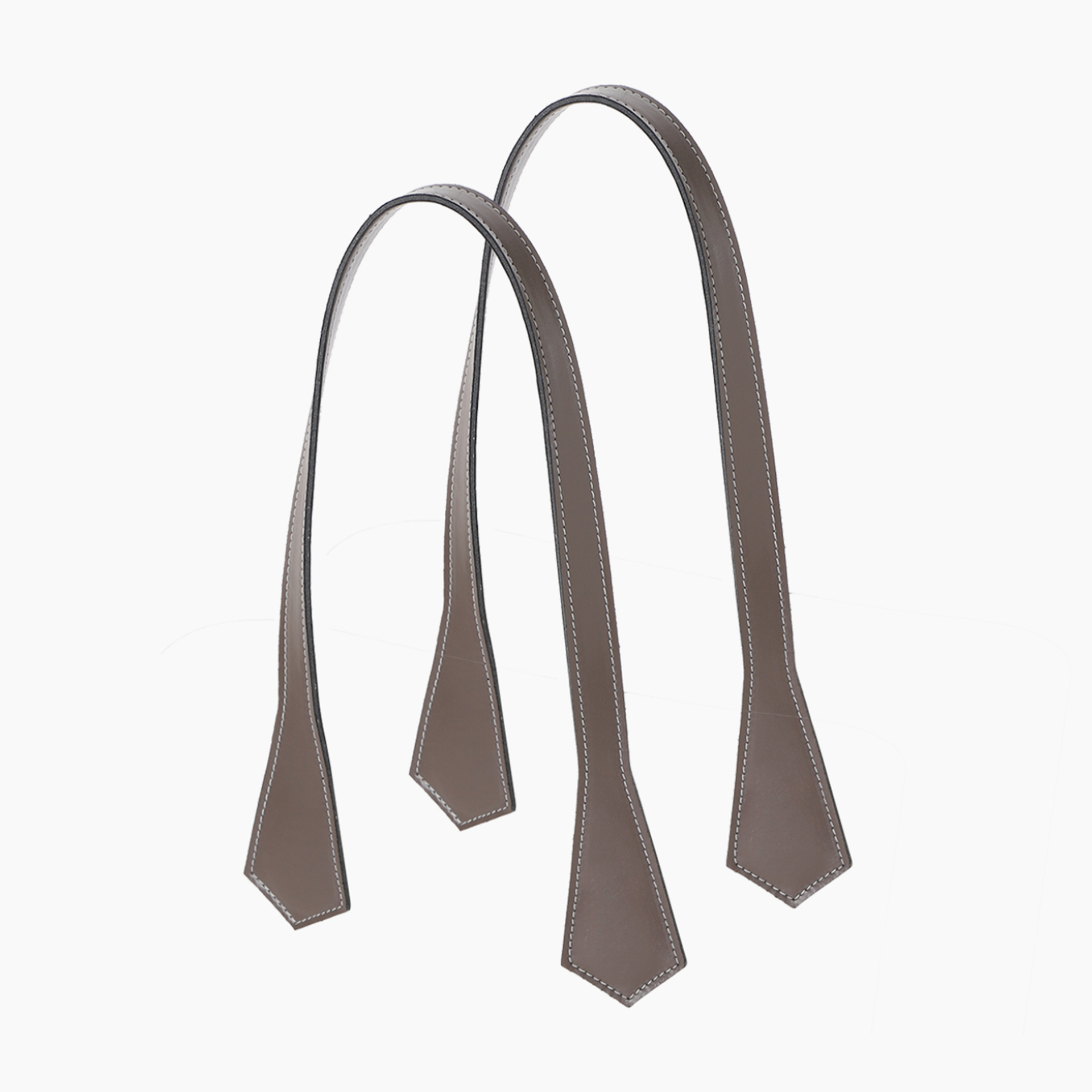 Manico lungo a punta con impunture roccia effetto nappa - O bag Official Website
