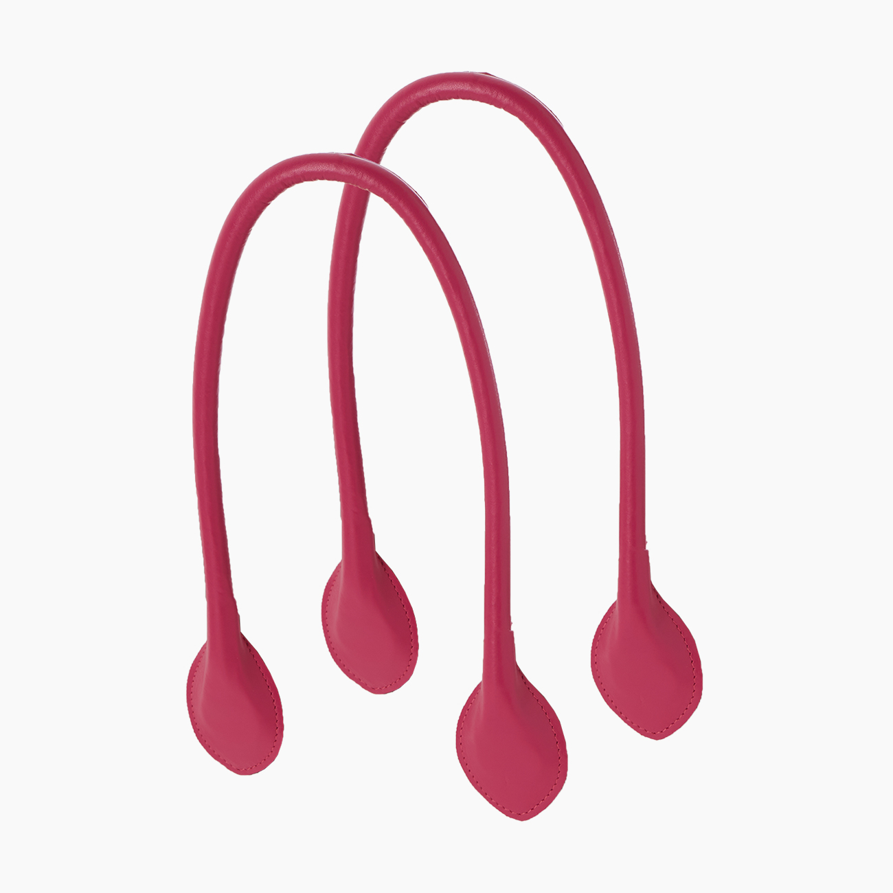Manico lungo a cuore fucsia rose - O bag Official Website