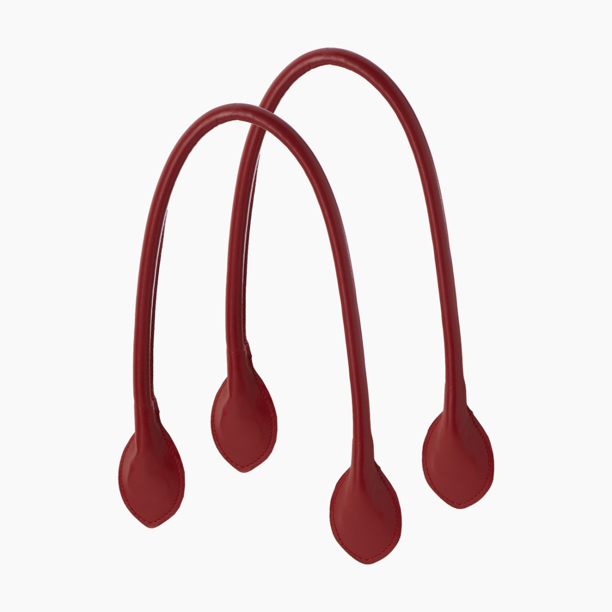 Poignée longue à cœur rouge écarlate - O bag Official Website