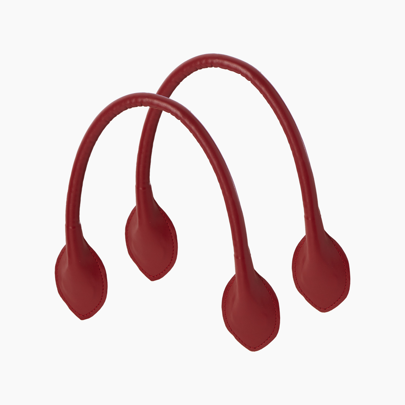 Poignée courte à cœur rouge écarlate - O bag Official Website