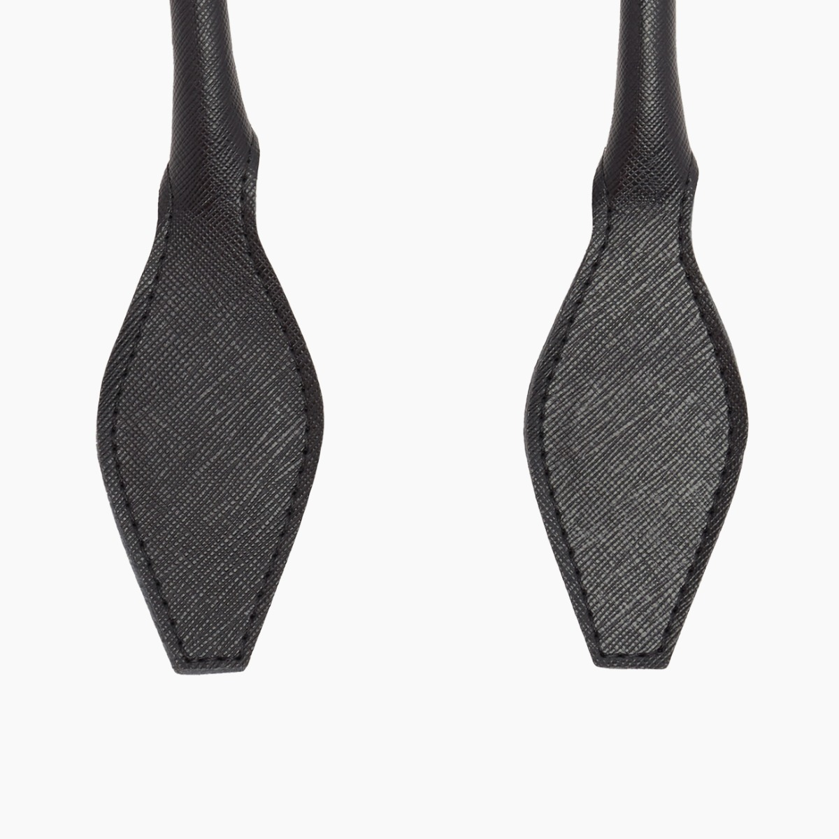 Manico corto a rombo nero - O bag Official Website