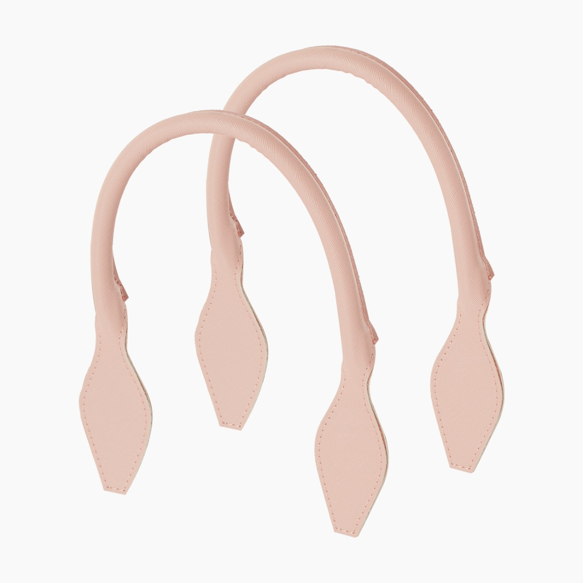 Manico corto a rombo rosa smoke - O bag Official Website