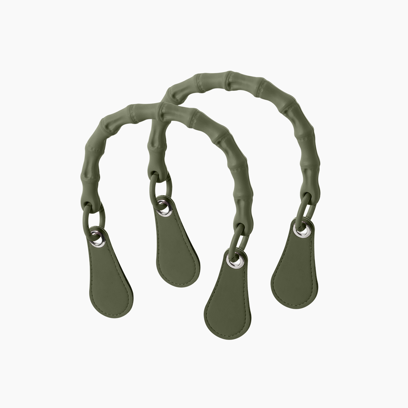 Poignée courte militaire goutte effet bambou - O bag Official Website