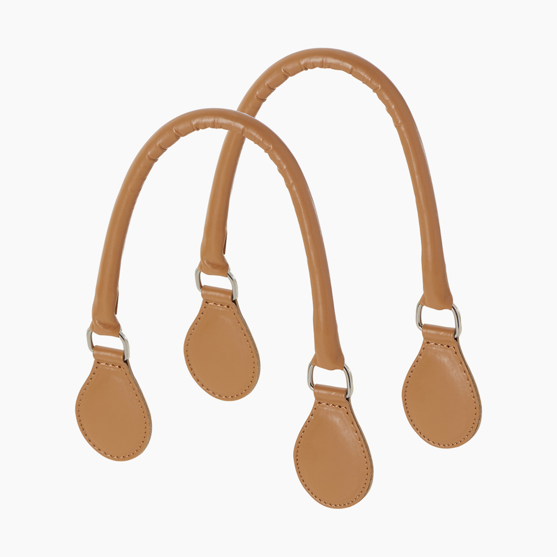 Micro manico tubolare cognac con goccia - O bag Official Website