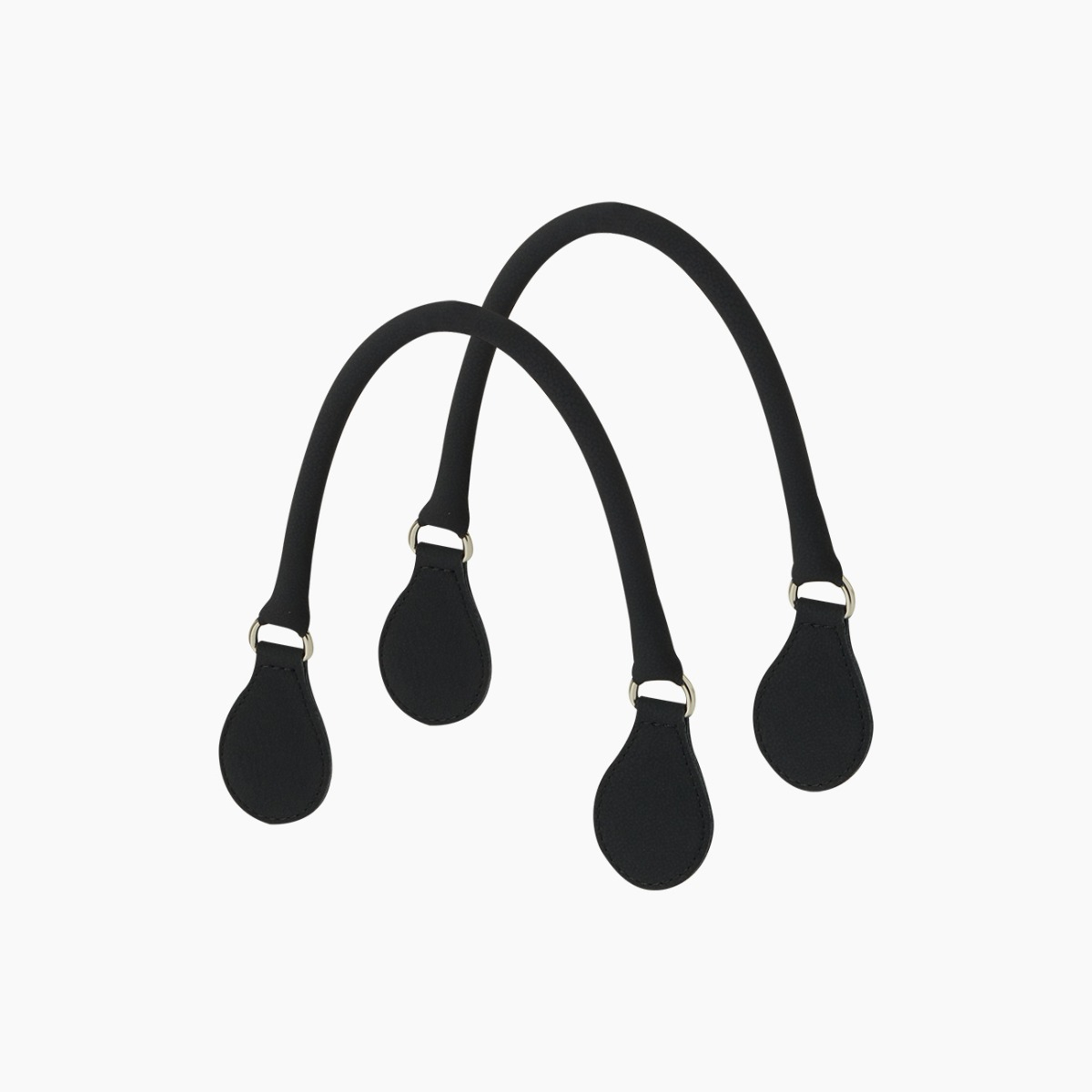 Micro poignée tubulaire noir tissu nubuck avec goutte - O bag Official Website