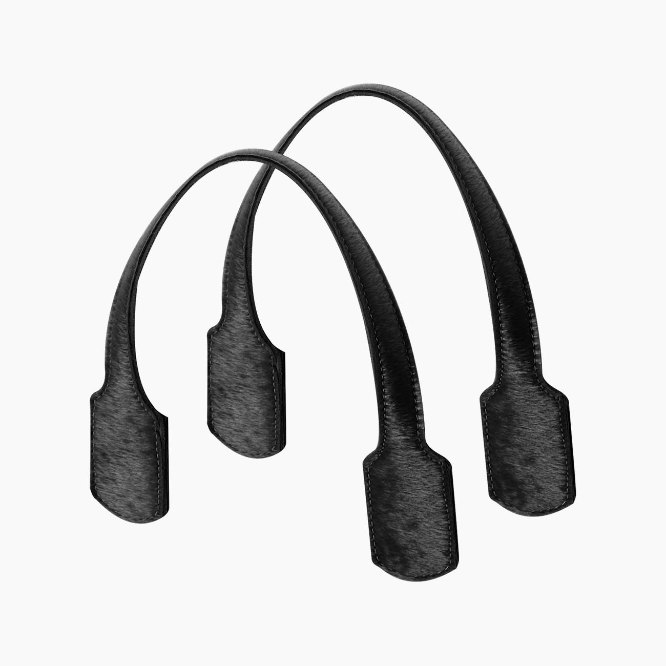 Manico piatto corto essential nero cavallino - O bag Official Website