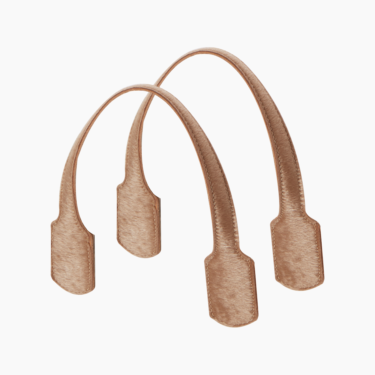 Poignée courte plate essential sable poney - O bag Official Website