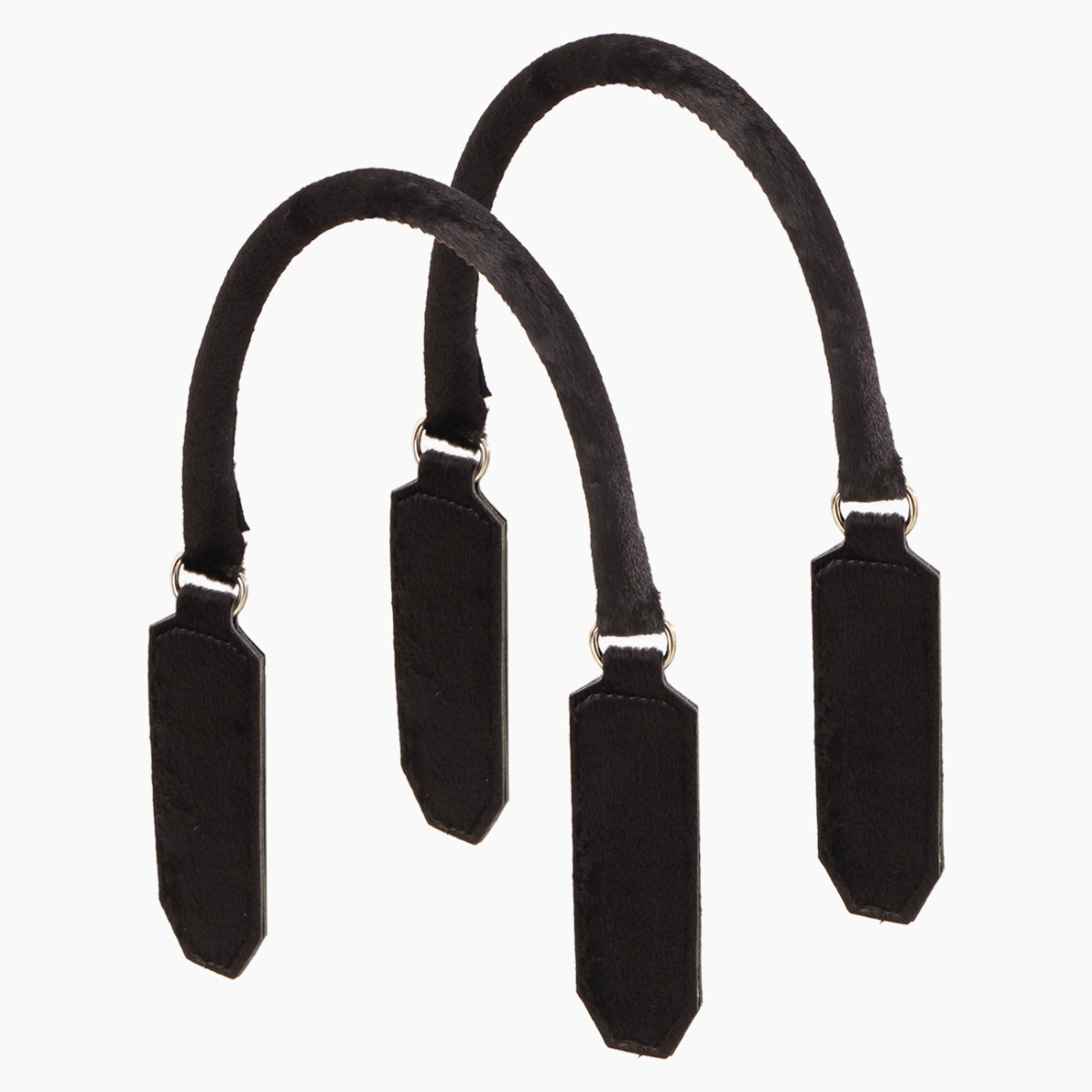 Poignée courte tubulaire noir poney - O bag Official Website