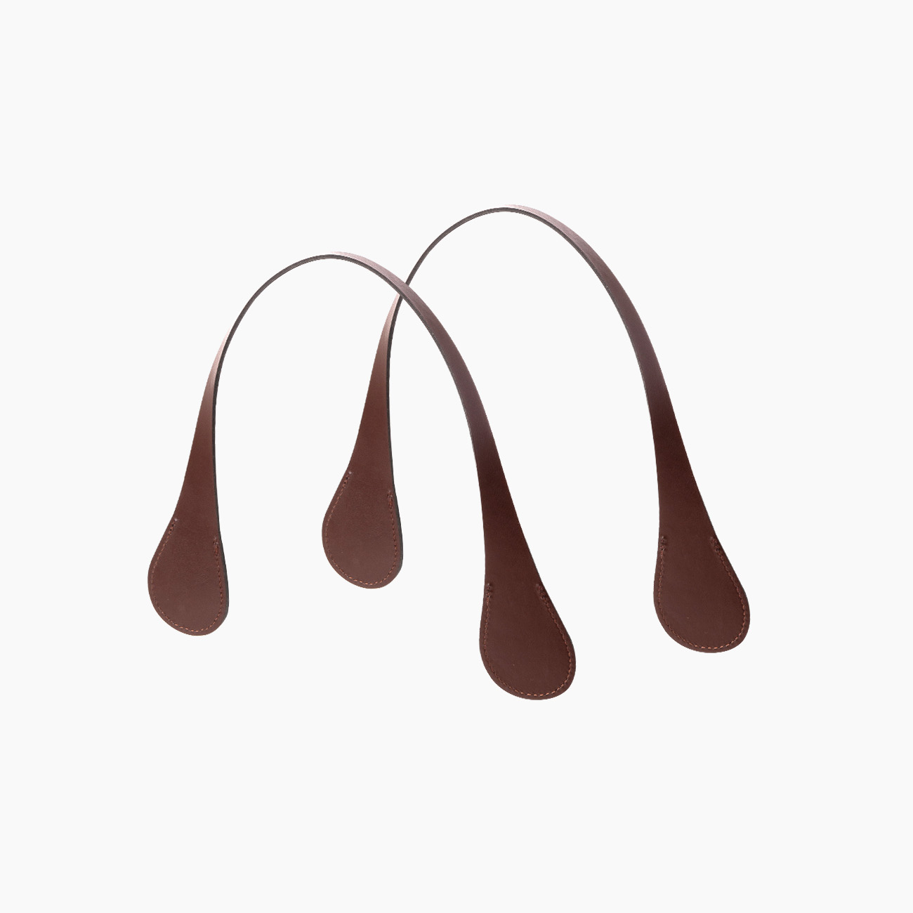 Poignée courte extraslim marron foncé - O bag Official Website