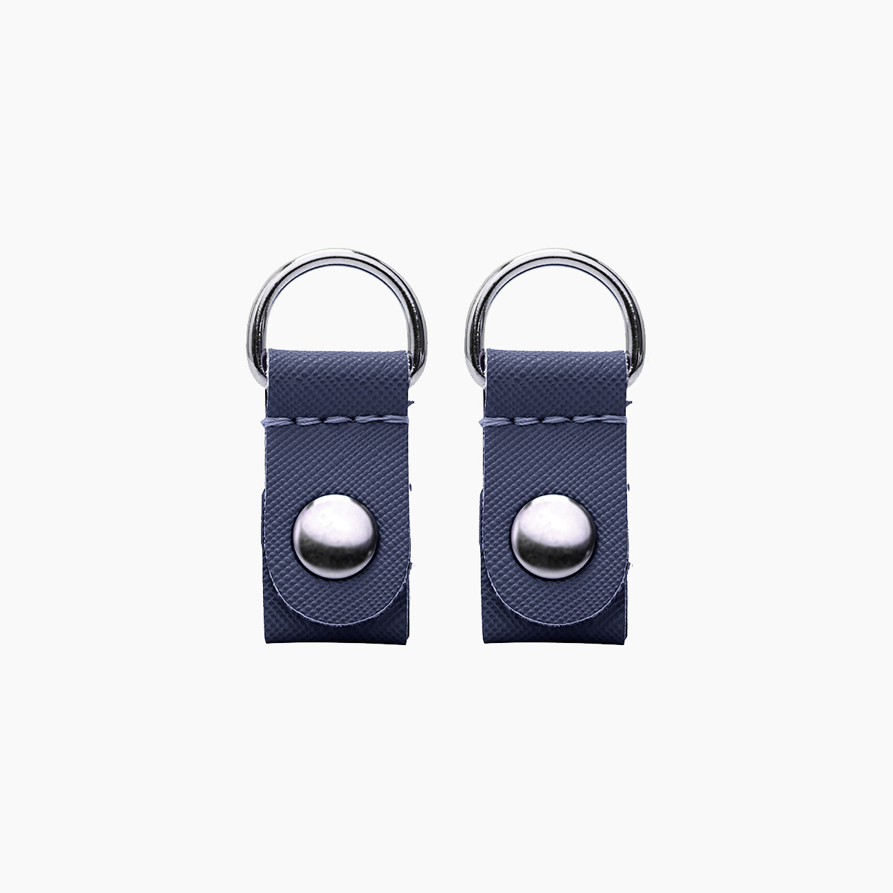 Clip ecopelle tessuto sintetico blu navy - O bag Official Website