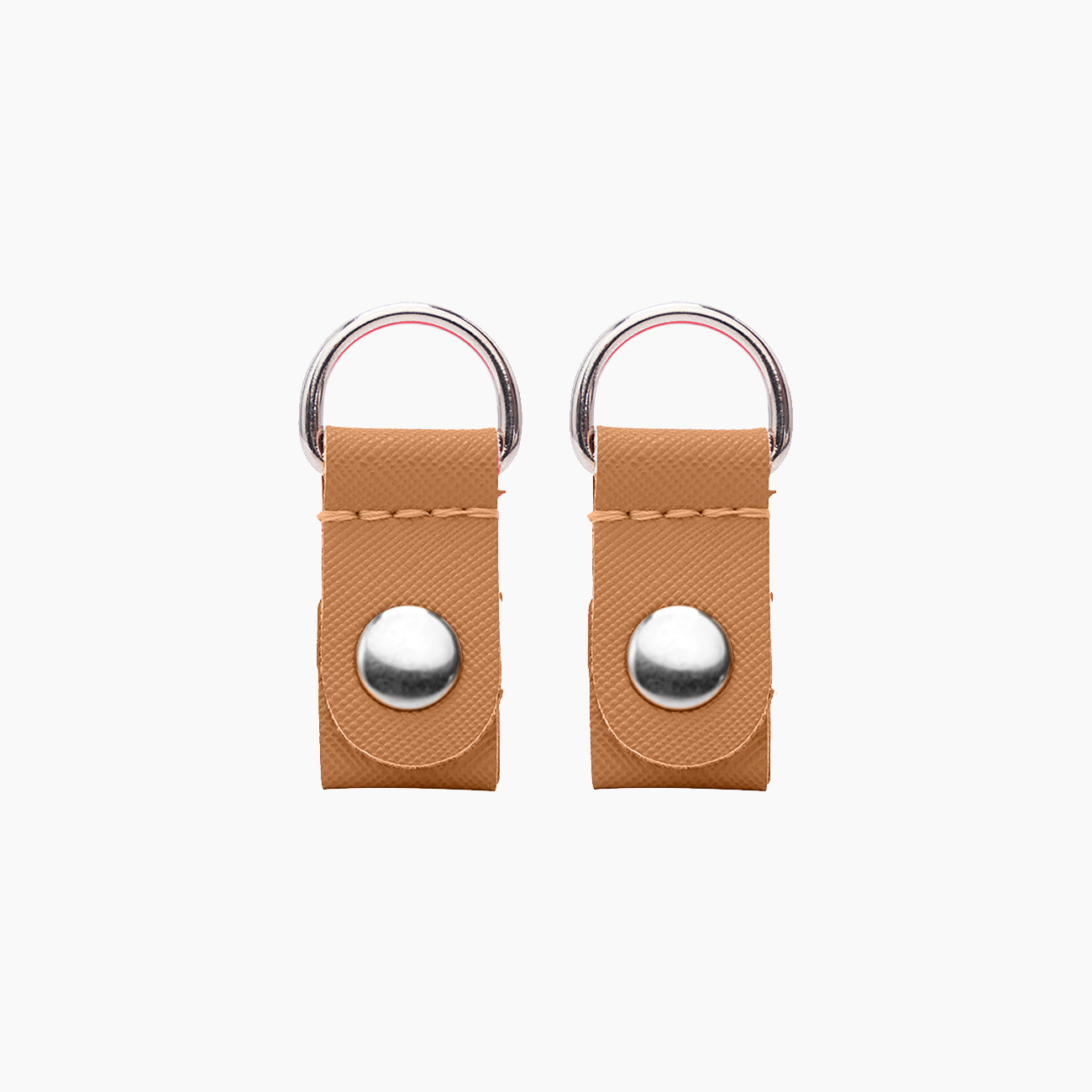 Clip tissu synthétique chameau - O bag Official Website