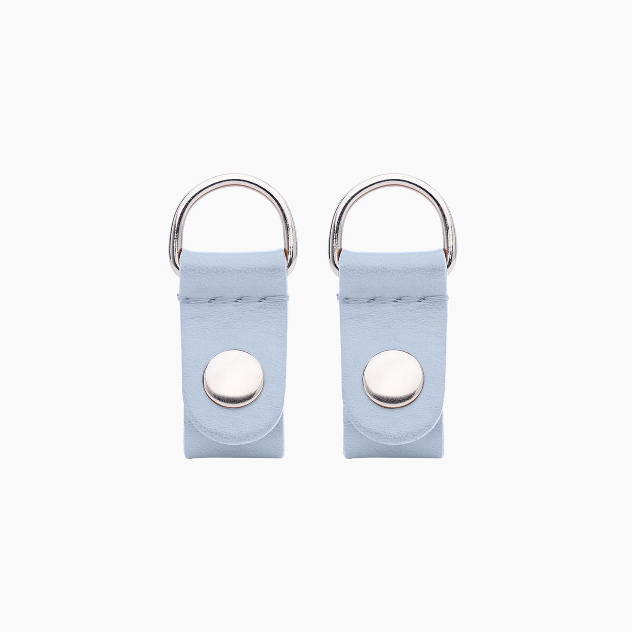 Clip tissu synthétique effet mat skyway et argent - O bag Official Website