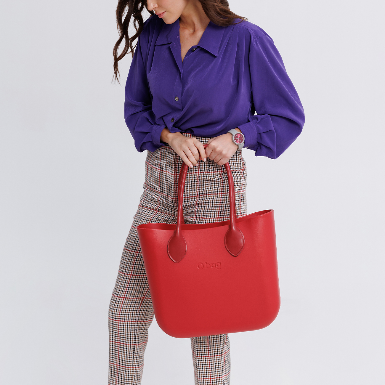 Scocca rosso scarlatto O bag mini - O bag Official Website