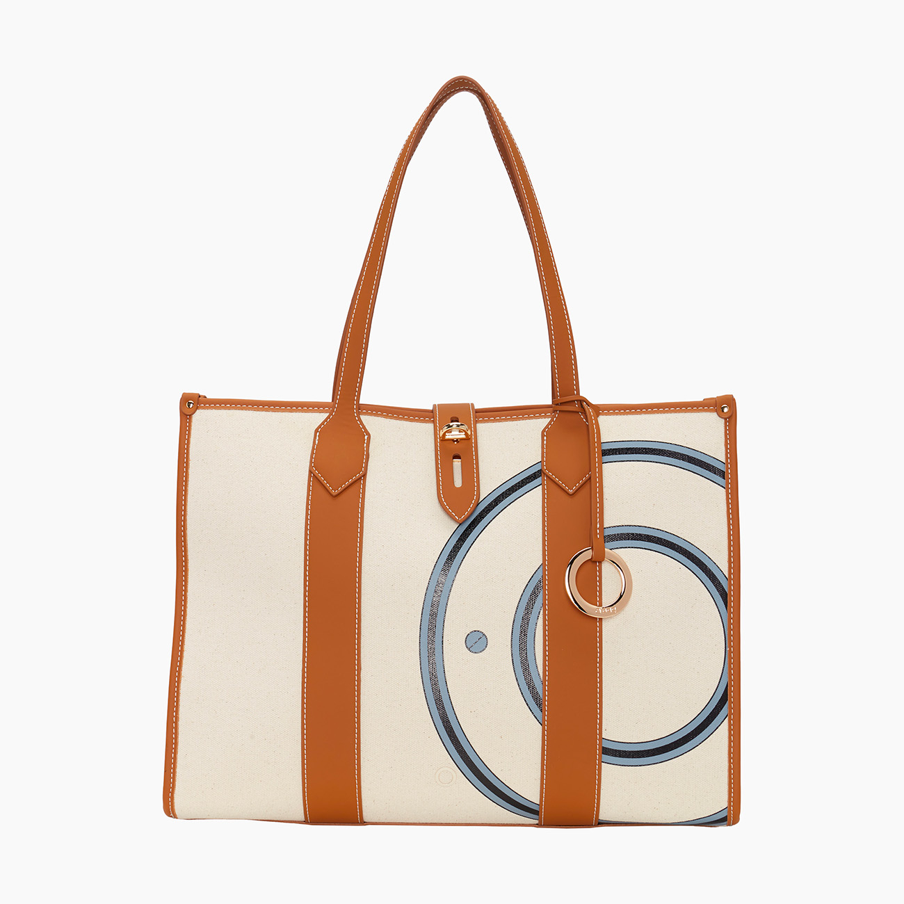 O bag ischia canvas naturale/cuoio - O bag Official Website
