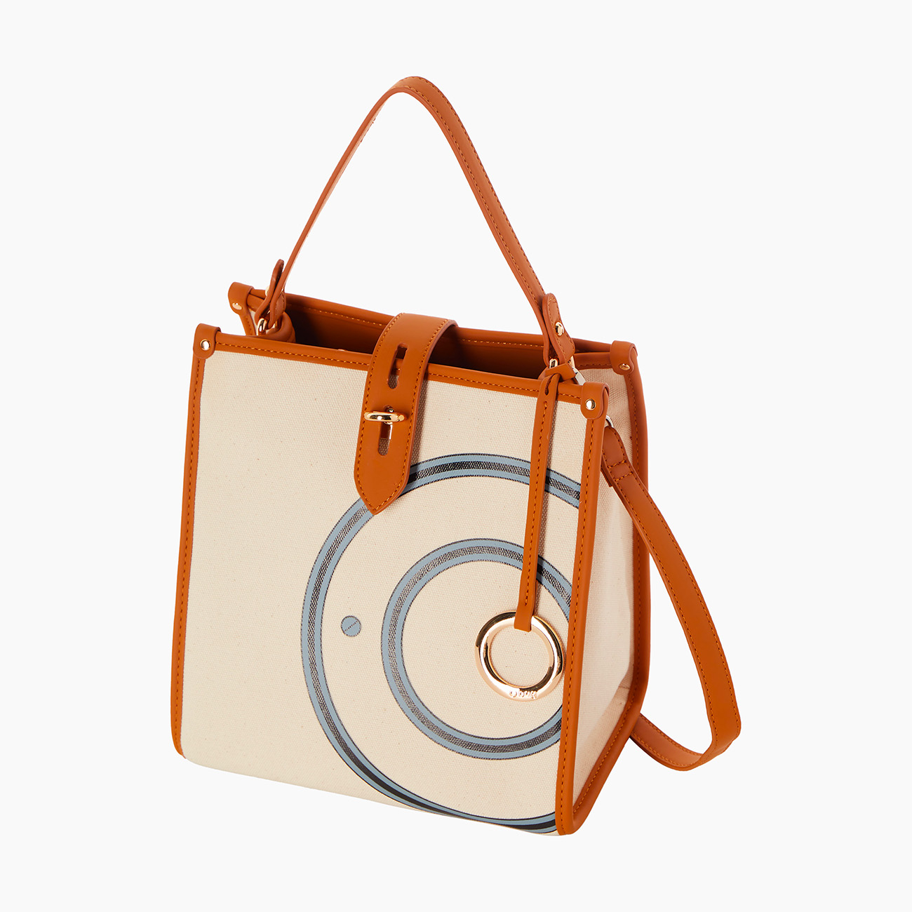 O bag lipari canvas naturale/cuoio - O bag Official Website