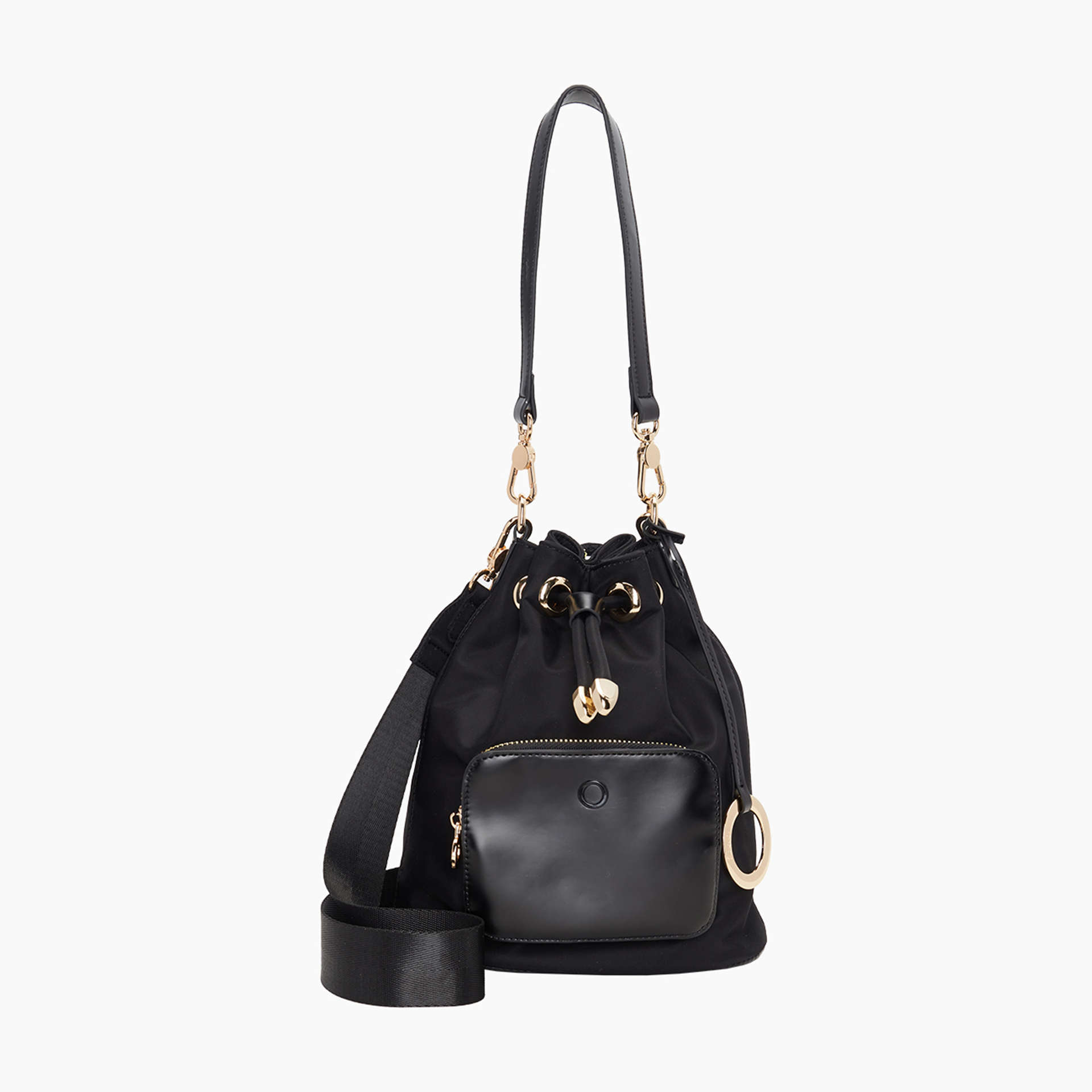 O bag pom pon nero - O bag Official Website