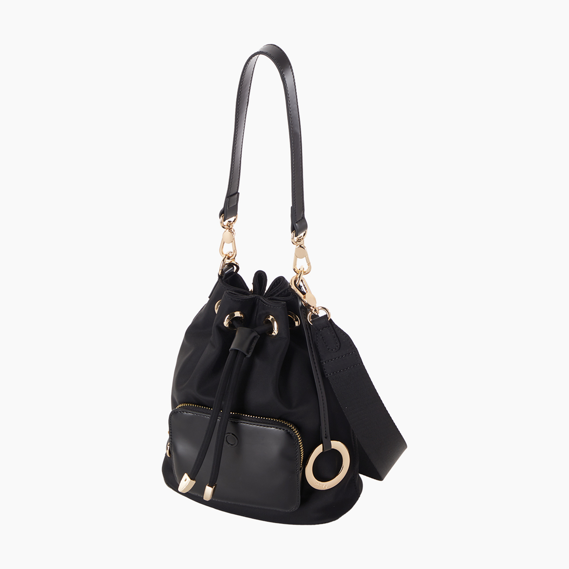 O bag pom pon nero - O bag Official Website