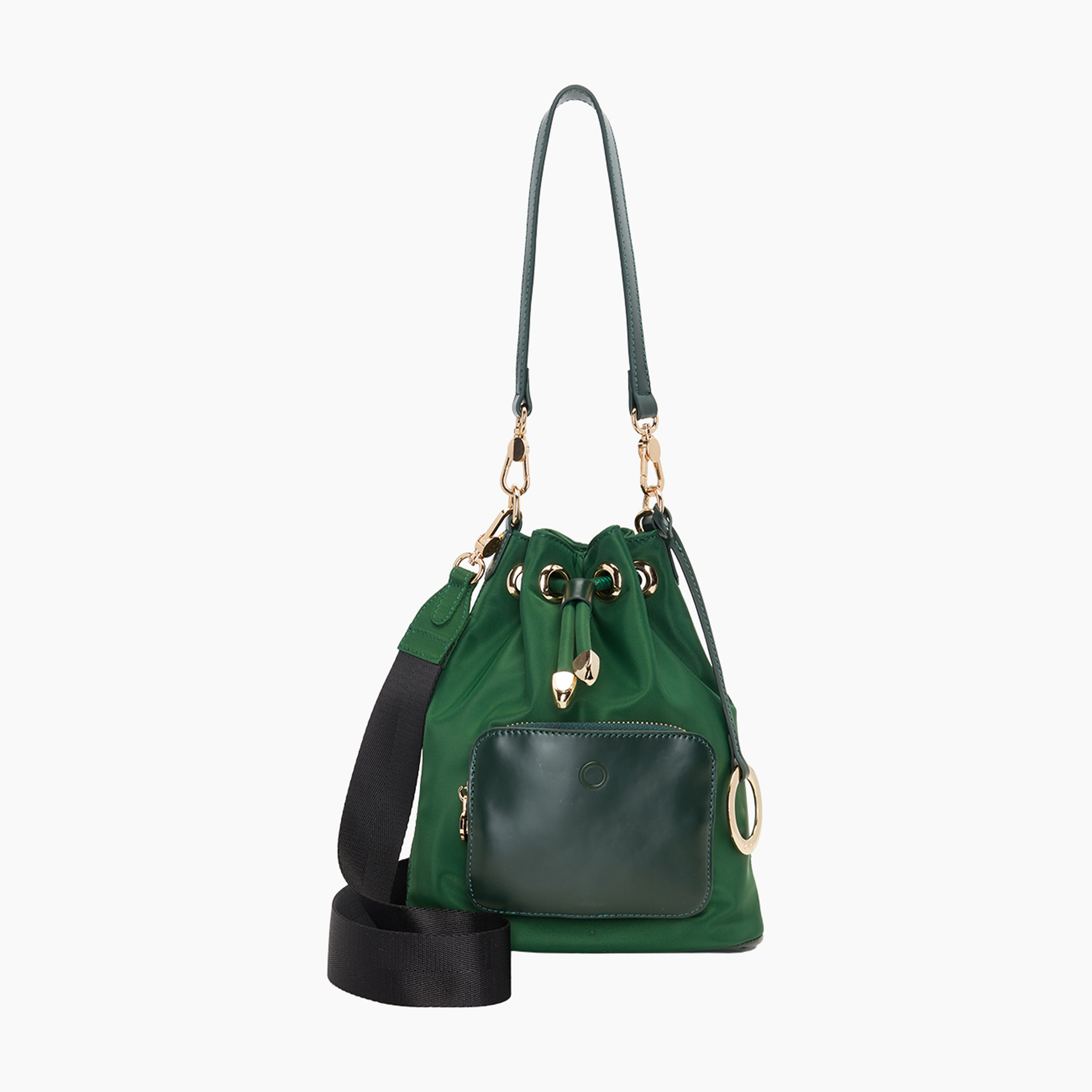 O bag pom pon verde bosco - O bag Official Website