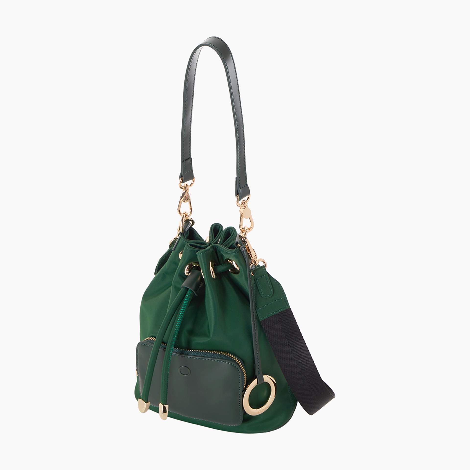 O bag pom pon verde bosco - O bag Official Website