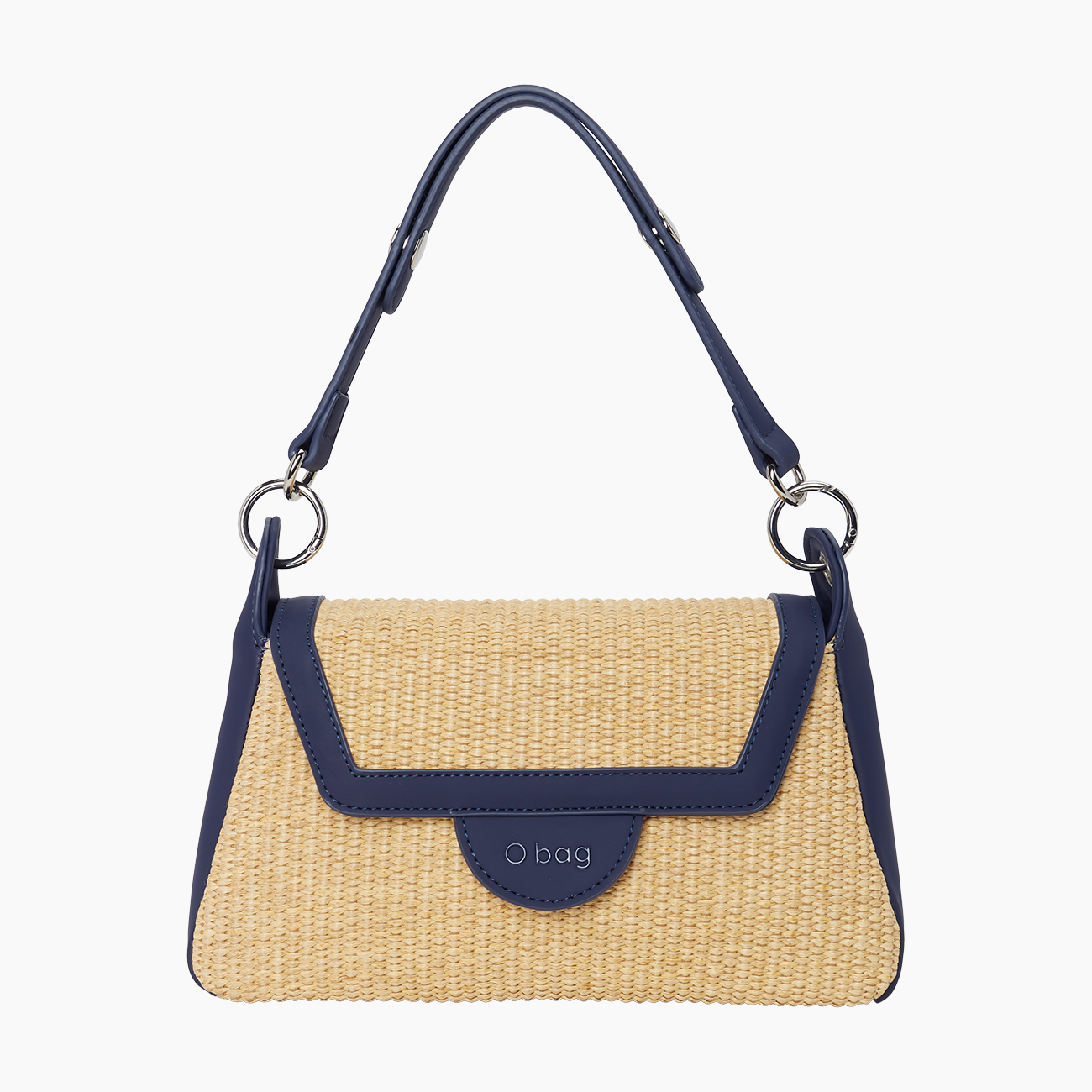 O bag paris rafia blu navy - O bag Official Website