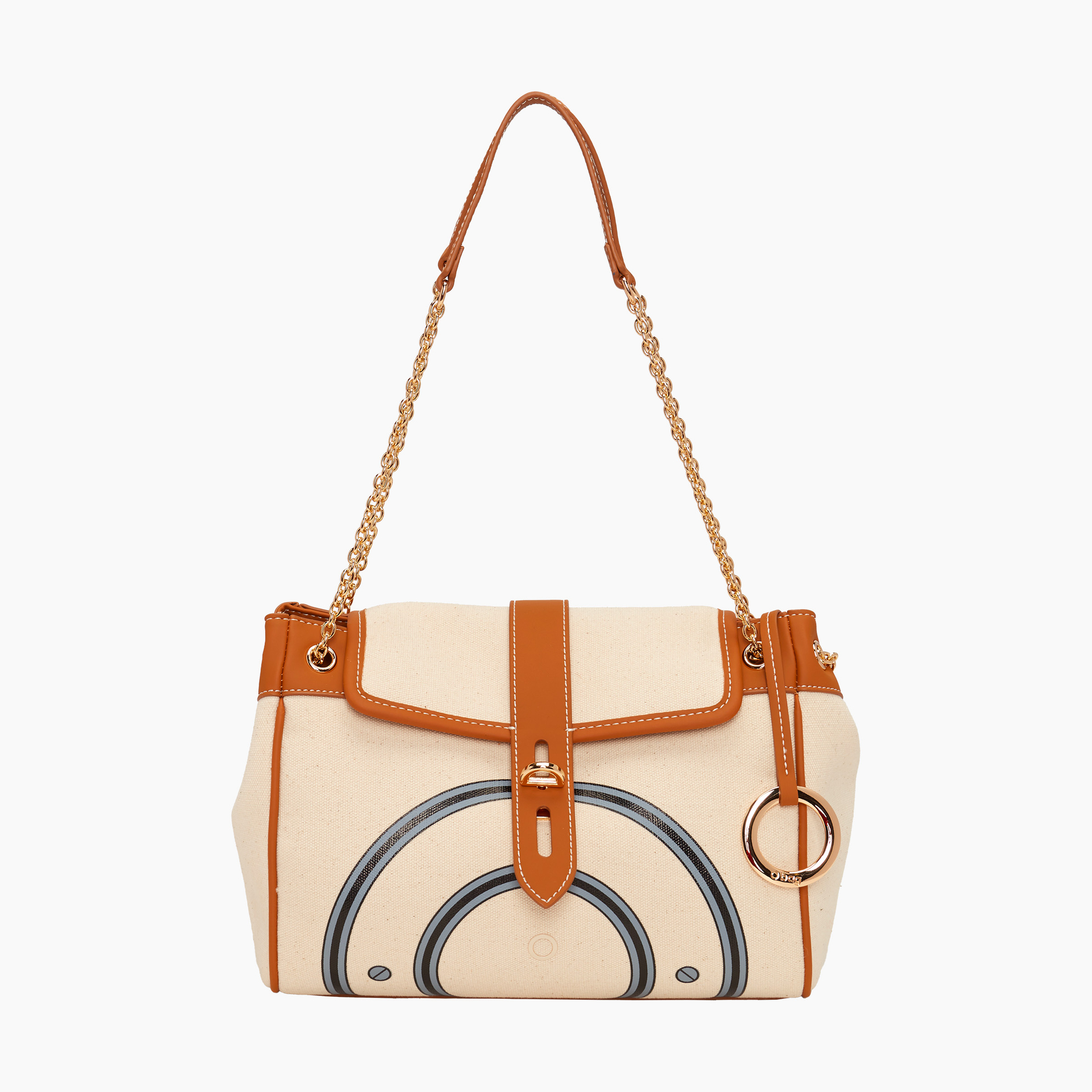 O bag amalfi canvas naturale/cuoio - O bag Official Website