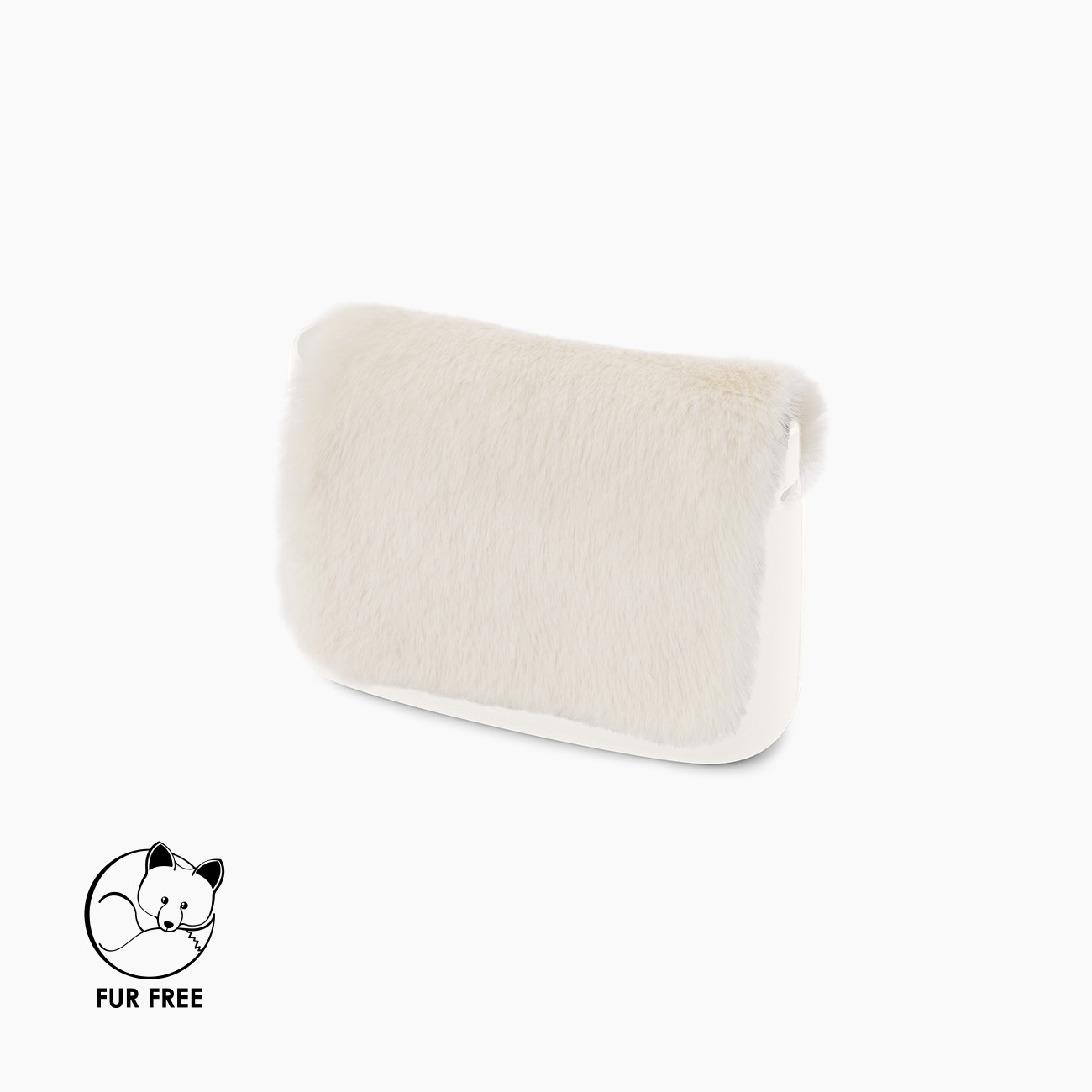 Pattina in fibra sintetica avorio O pocket - O bag Official Website