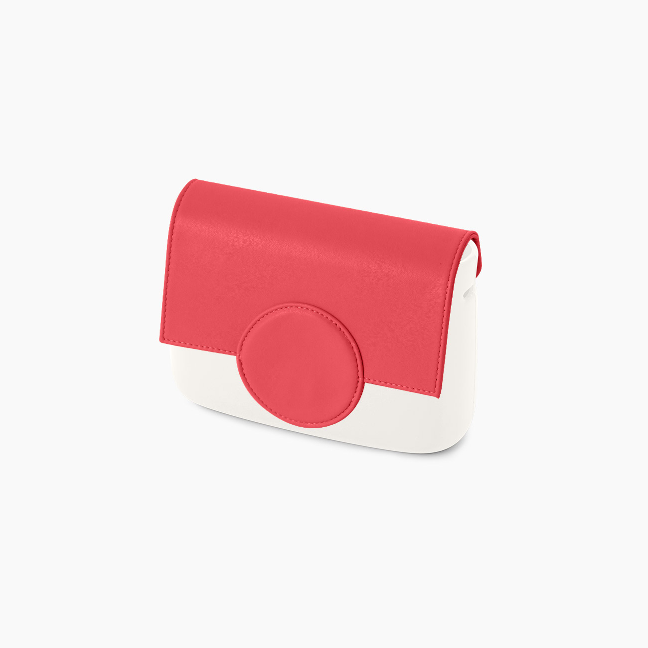 Pattina circle in nappa granatina O pocket - O bag Official Website