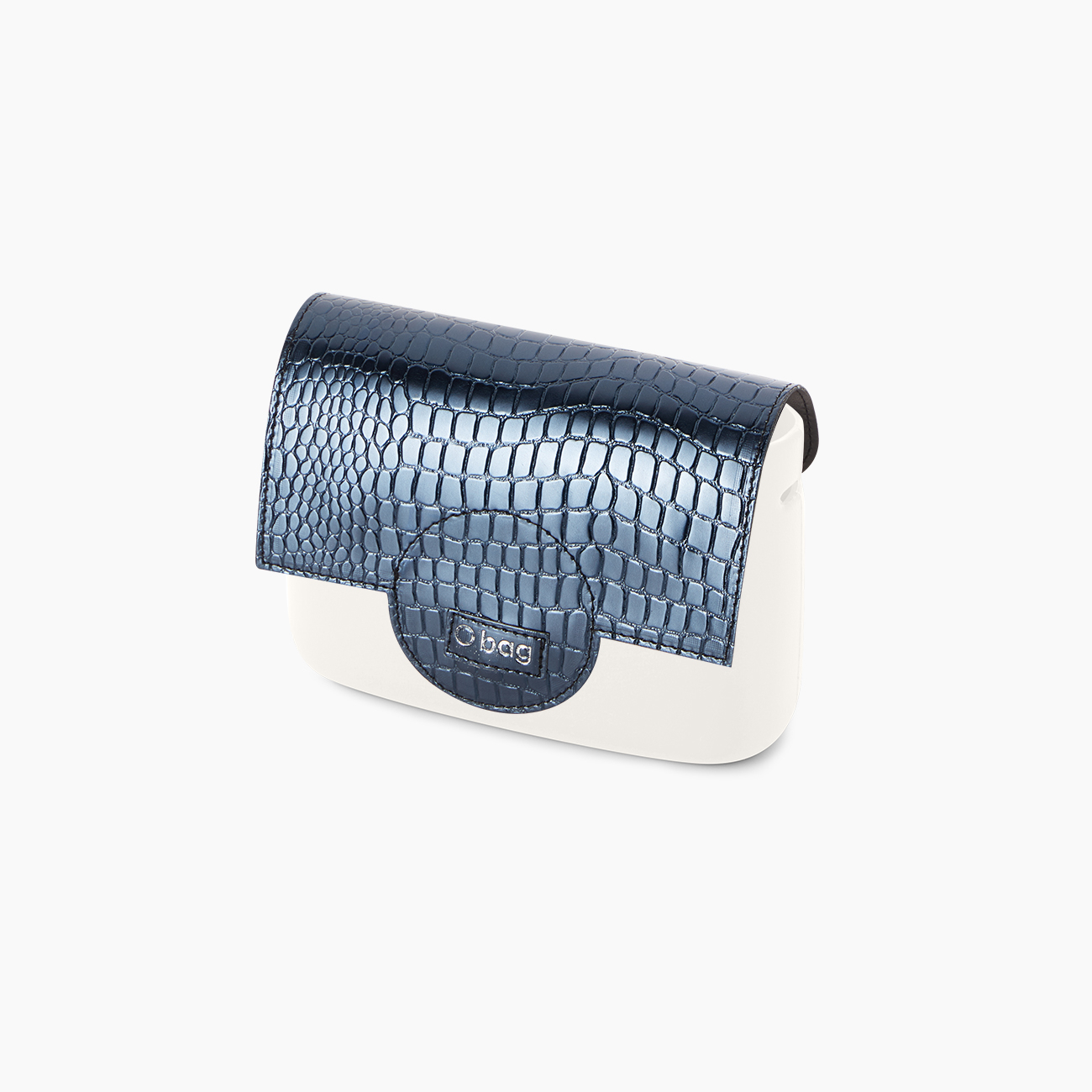 Pattina blu navy stampa cocco specchio O pocket - O bag Official Website