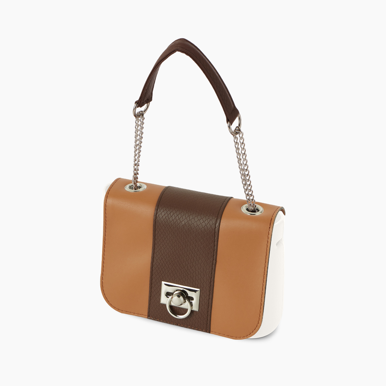 Pattina con manichetto biscotto e testa di moro nappa stampa snake O pocket - O bag Official Website