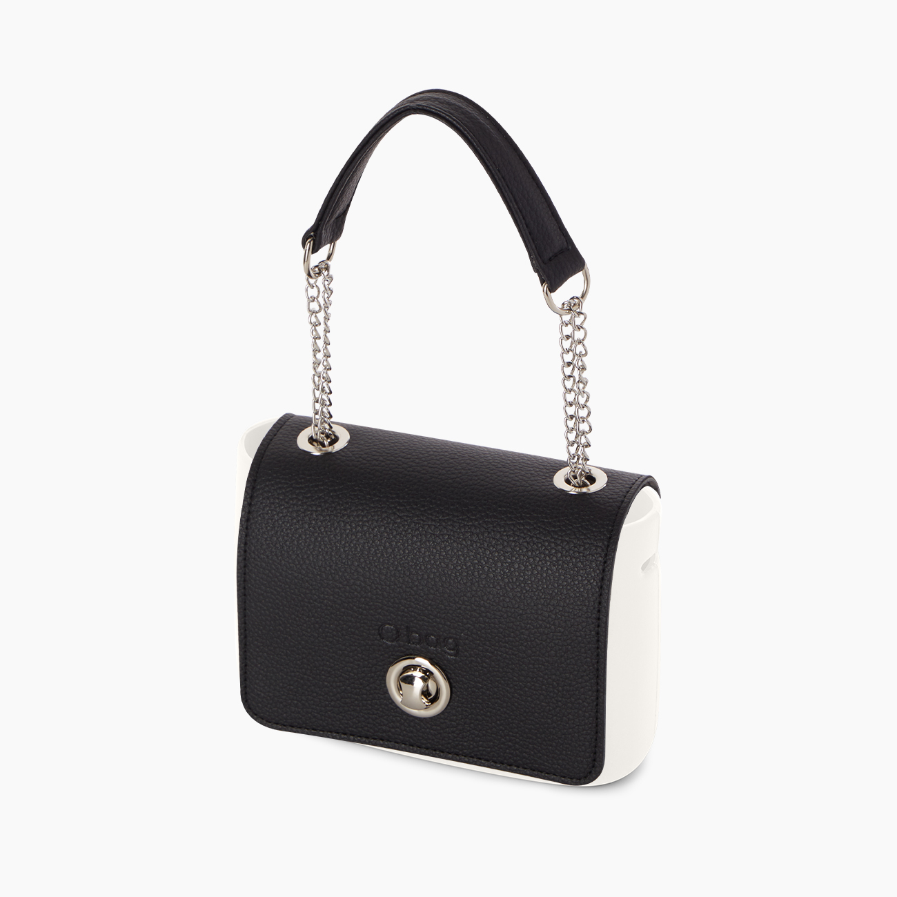 Pattina con manichetto nera effetto bottalato O pocket - O bag Official Website