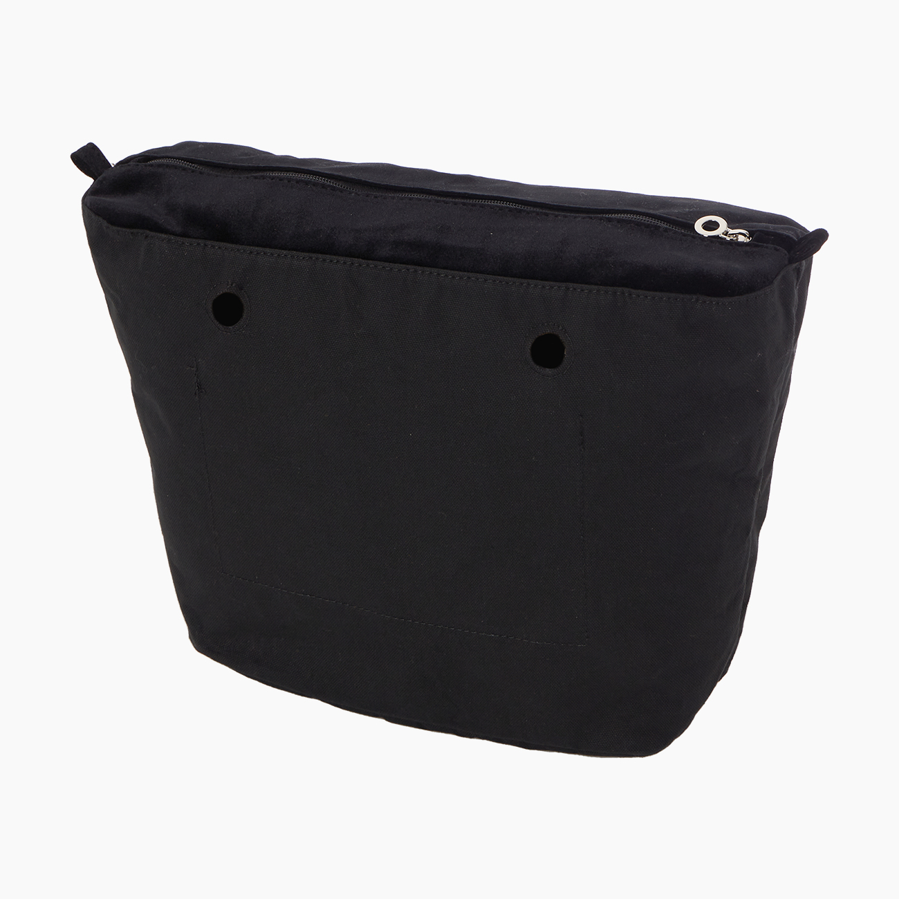 Sacca interna O bag tessuto chenille nero - O bag Official Website